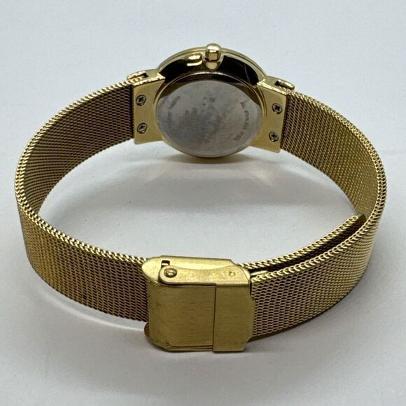 Skagen Freja 358SGGD Women's Gold Stainless Steel Analog Dial Wrist Watch JNA567 - Picture 9 of 11